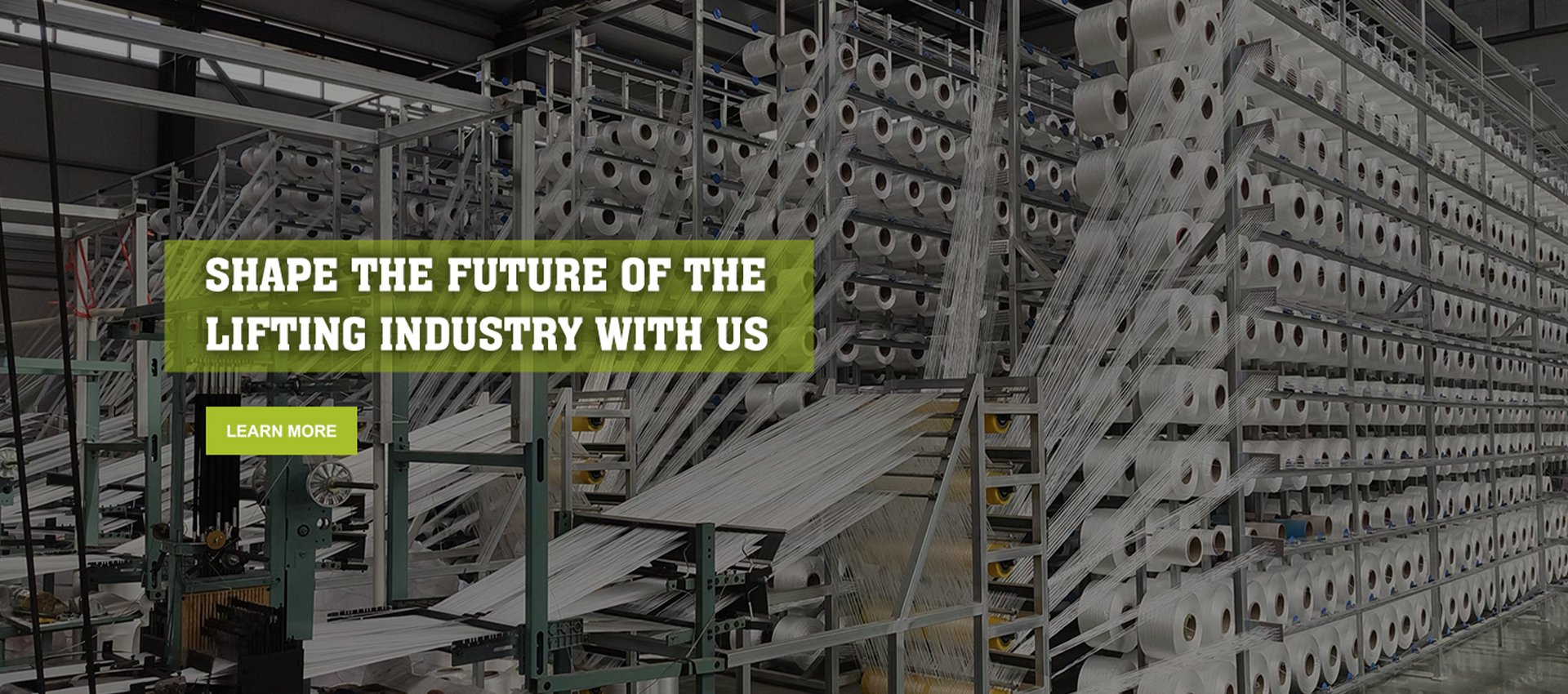 SHAPE THE FUTURE OF THE LIFTING INDUSTRY WITH US
